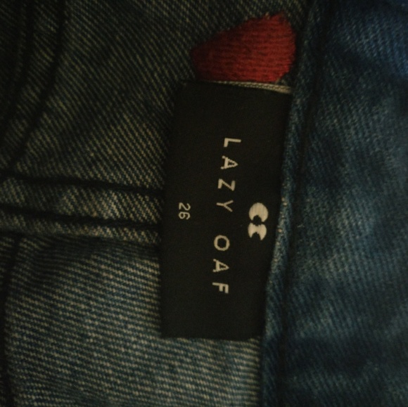 Lazy oaf wide legged heart jeans - Picture 3 of 3